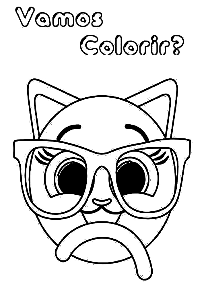 Desenho Sophie de Bolofofos para Colorir