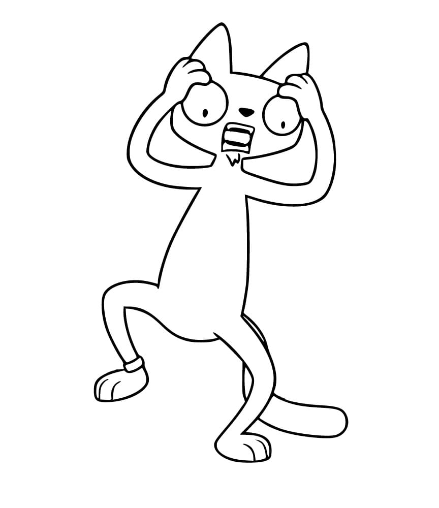 Desenho de Nino de Boris e Rufus para Colorir