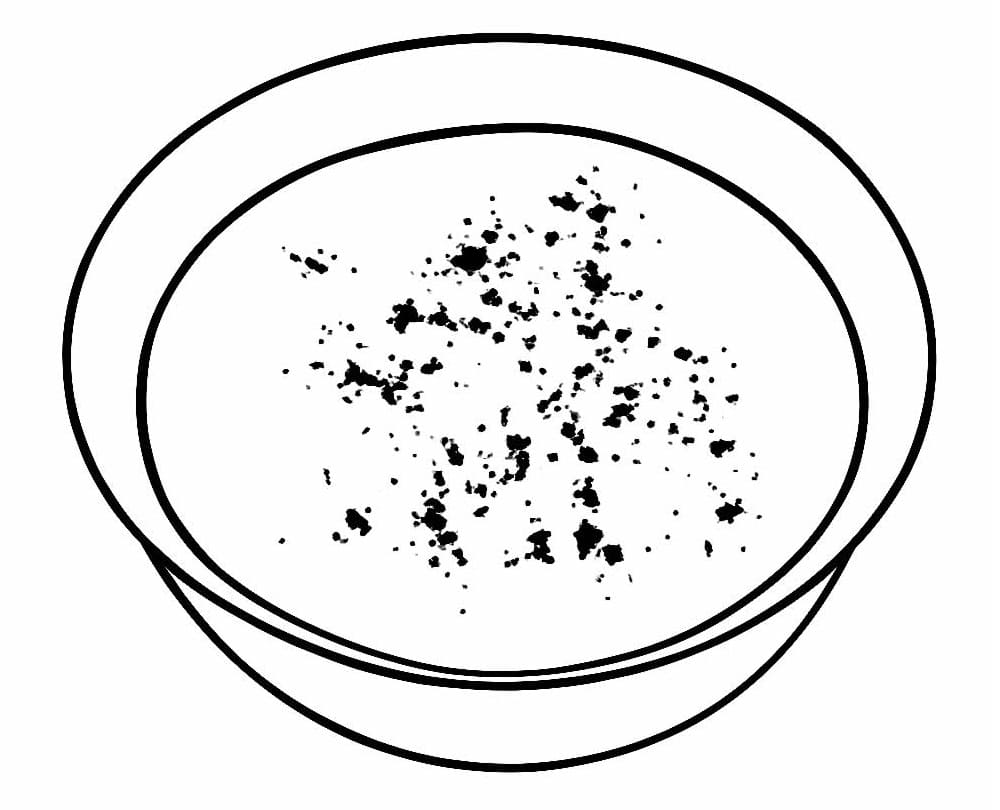 Desenho de Canjica Imprimivel para Colorir