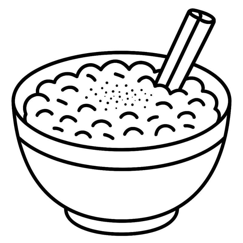 Baixar Desenho de Canjica para Colorir na Escola