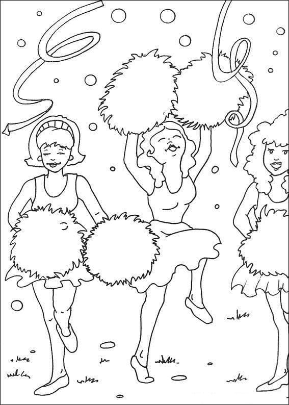 Desenho de Carnaval Imprimivel para Colorir