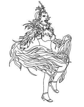 Desenho de Carnaval para Pintar Pdf Download