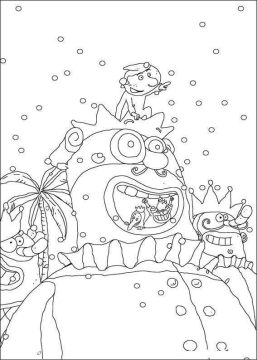 Desenho de Carnaval Pdf para Imprimir grátis