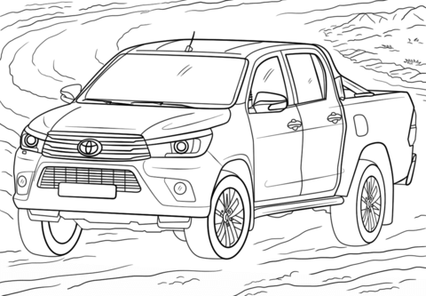 Desenho de Carro Download Pdf para Colorir