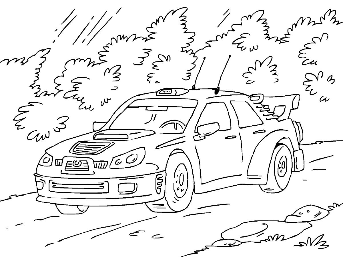 Desenho de Carro para Imprimir Download