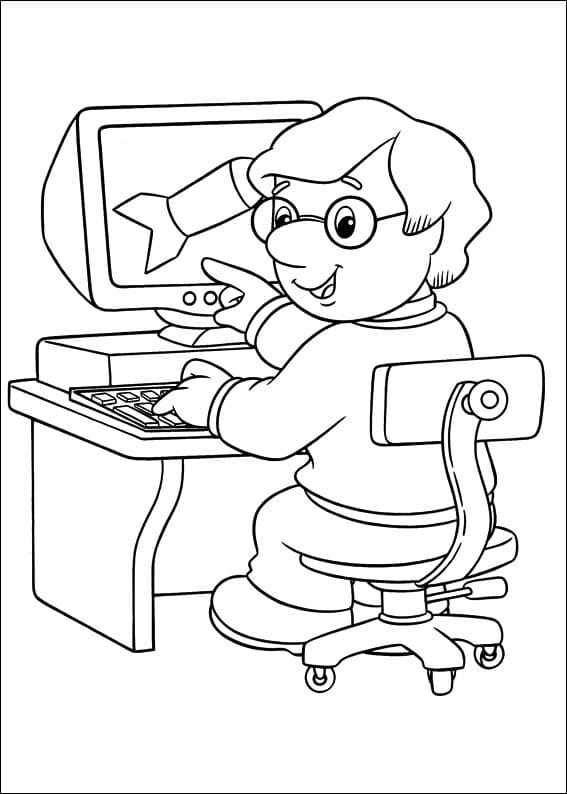 Desenho Charlie Pringle para Colorir