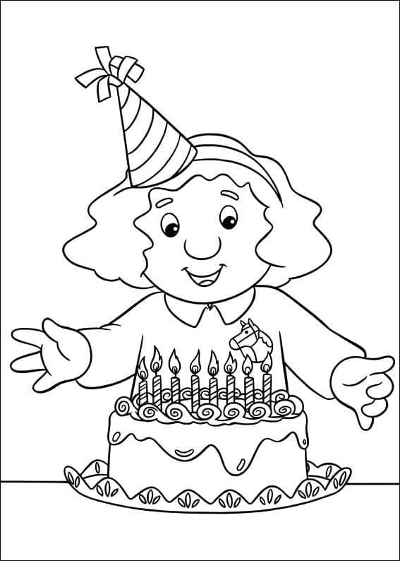 Desenho Sarah Gilbertson para Colorir