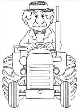 Desenho Ted Glen para Colorir
