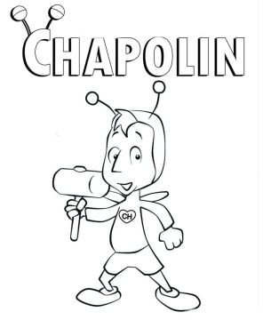 Desenho de Chapolin para Colorir