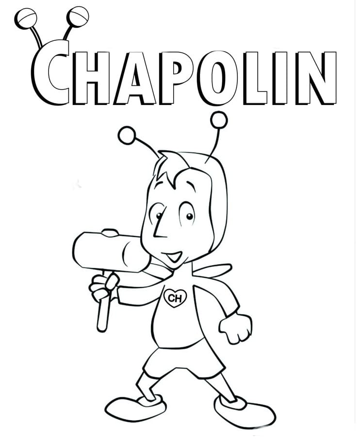 Desenho de Chapolin para Colorir