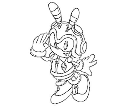 Desenho de Imprimível grátis Charmy Bee para Colorir