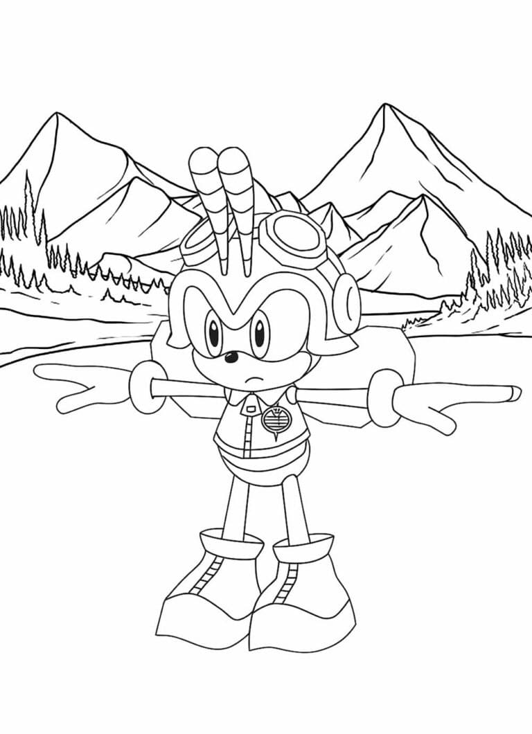 Desenhos de Charmy Bee para Colorir