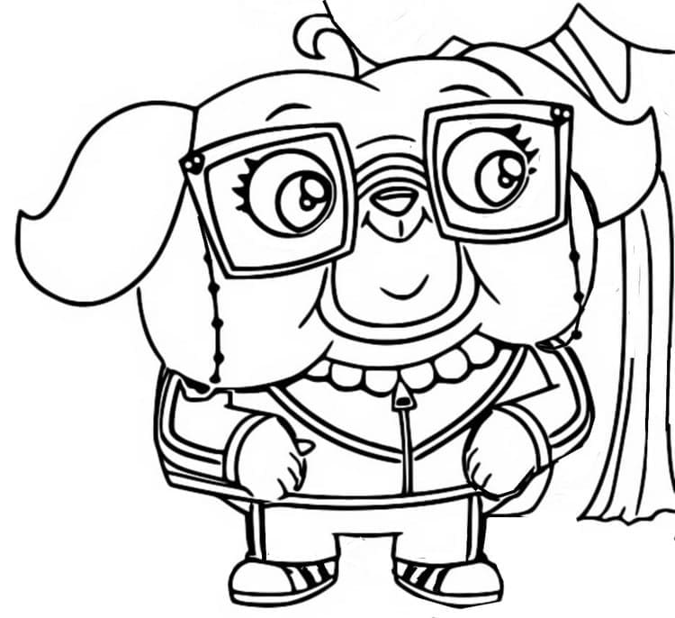 Desenho de Chip e Potato Coloridos para Colorir Pdf