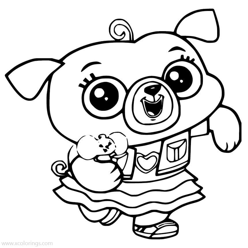 Desenho de Chip e Potato Juntos para Imprimir