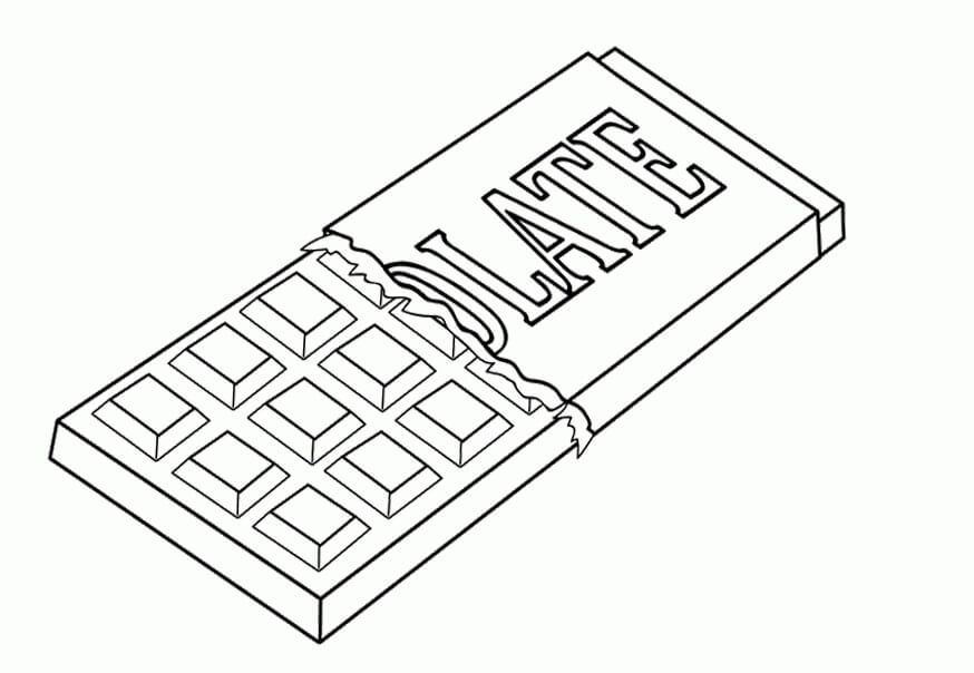 Desenho de Chocolate Quente Fofo para Colorir Pdf