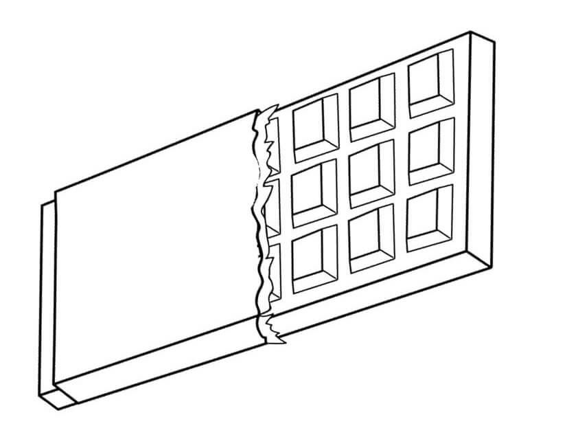 Desenho de Chocolate Quente para Colorir Pdf