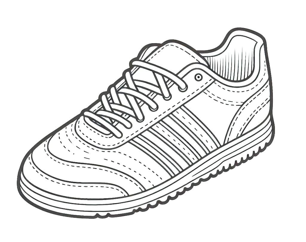 Desenhos de Chuteiras para Colorir