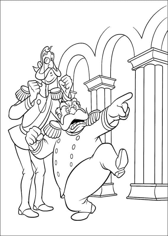Desenho de Cinderela Imprimivel para Colorir