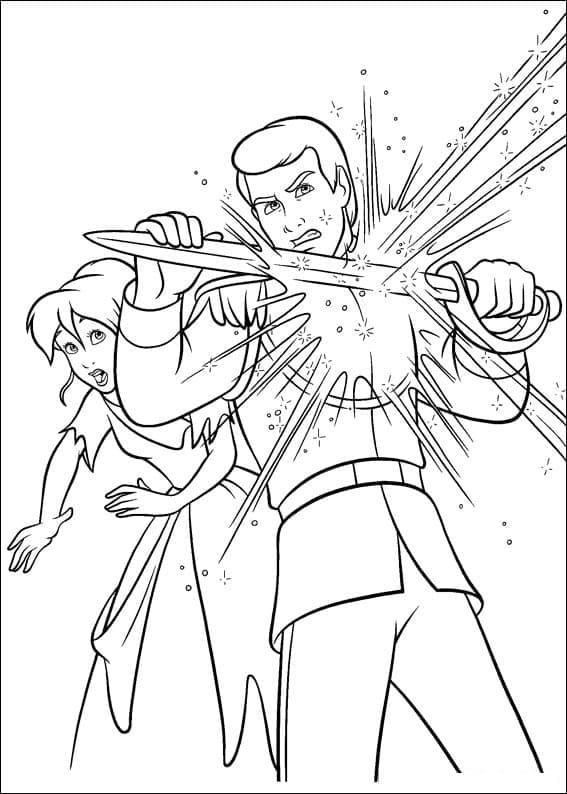 Desenho de Cinderela Fofa para Colorir Pdf