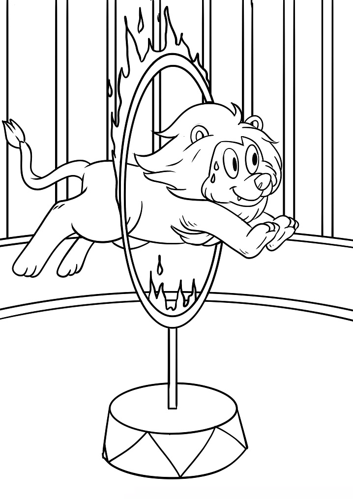 Desenho de Circo Imprimivel Download