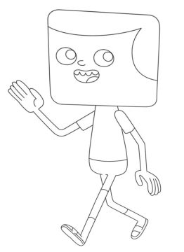 Desenho Jeff Randell para Colorir