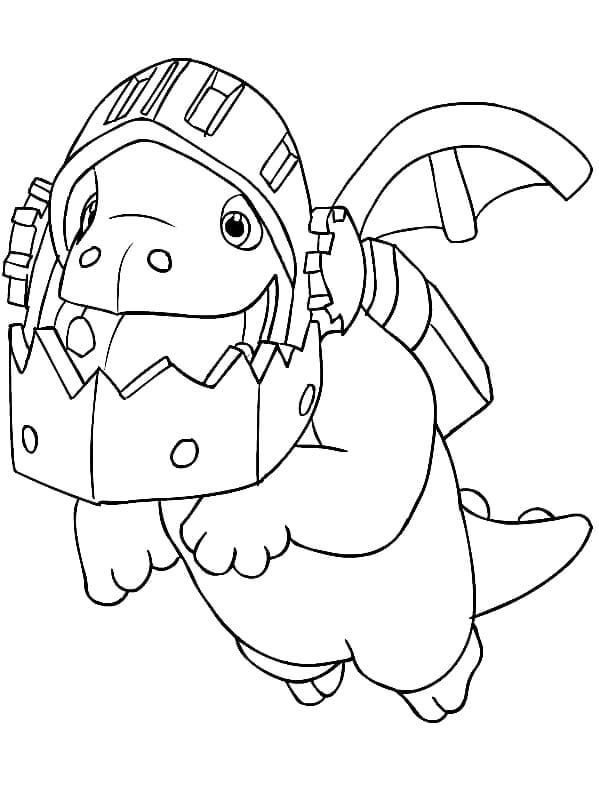 Desenho de Clash Royale com Princesa para Colorir