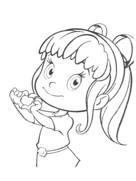 Desenho de Maripi para Colorir