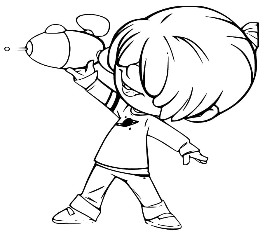 Desenho de Pelusin para Colorir