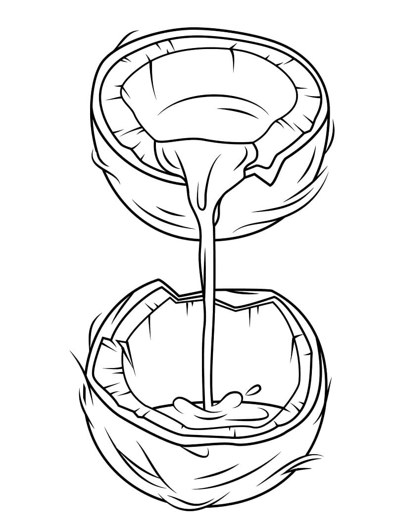 Desenho de Coço Aberto Imprimivel Download