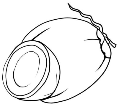 Desenho de coço para Colorir Pdf