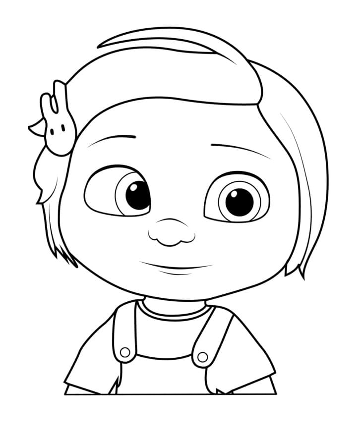 Desenho de Foto de Cocomelon para Colorir