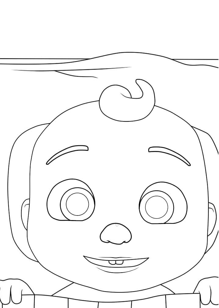 Desenho de Cocomelon Infantil para Imprimir