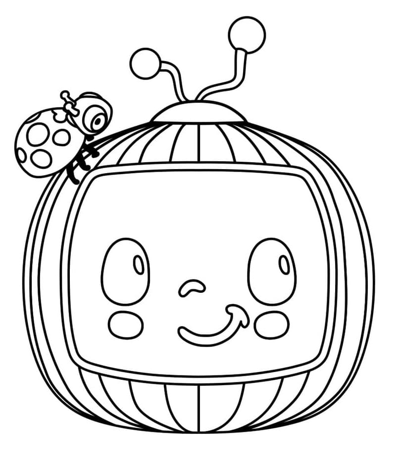 Desenho de Cocomelon para Colorir