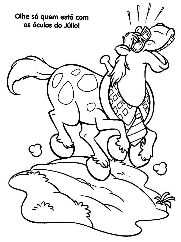 Desenho de Alipio para Colorir e Imprimir