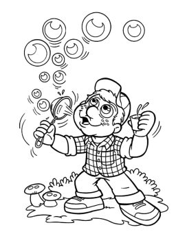 Desenho Pdf de Julio Cocorico para Colorir