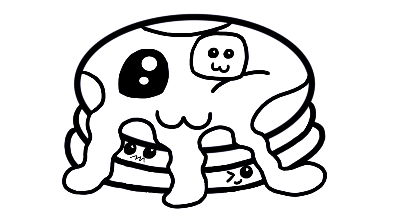 Desenho de Comida Italiana para Imprimir