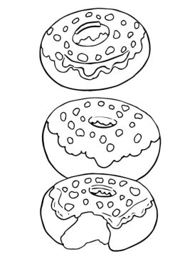 Desenho de Comida Mexicana para Colorir Pdf