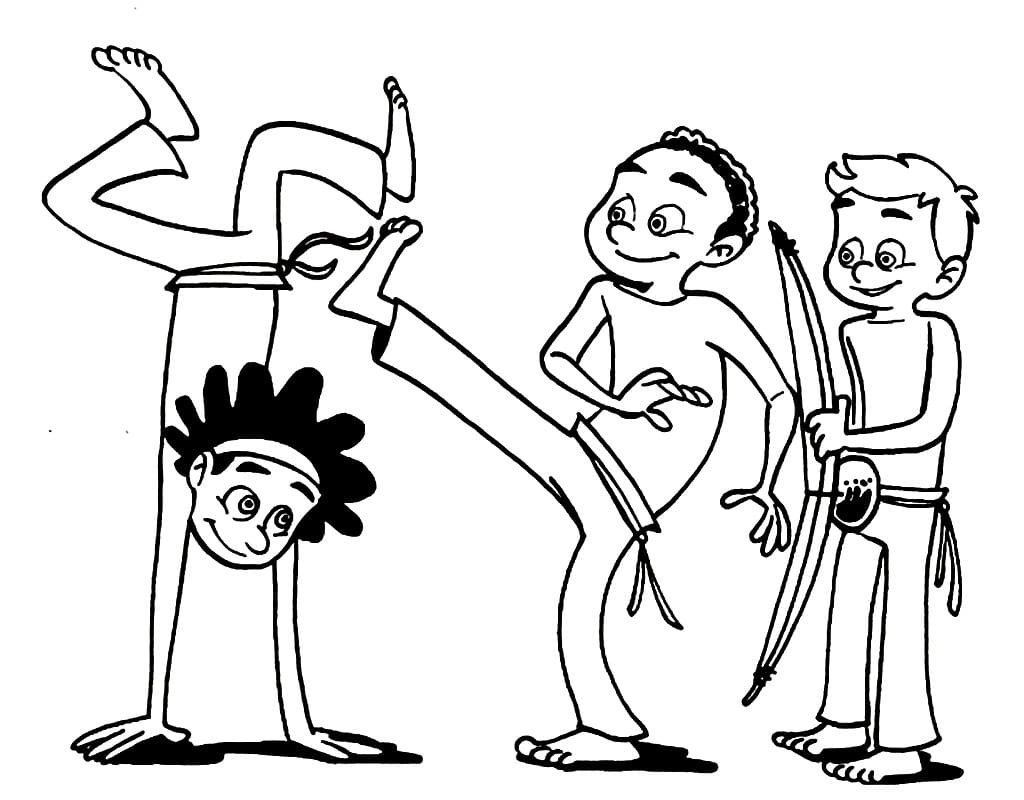 Desenho de Consciência Negra para Colorir Download