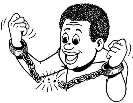 Desenho de consciência Negra para Colorir Imprimível