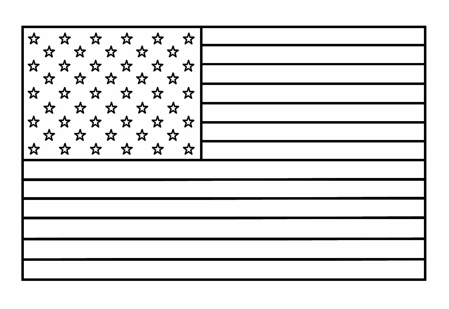 Desenho da Copa do Mundo Bandeira Estados Unidos para Colorir