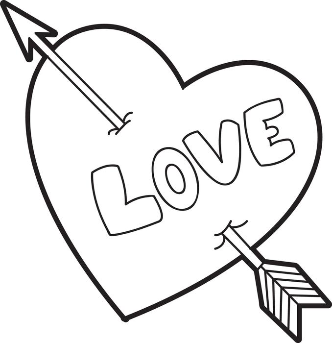 Love Heart A4