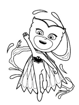 Desenho de Corujita incrível para Colorir