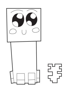 Desenho de Lindo Creeper para Colorir