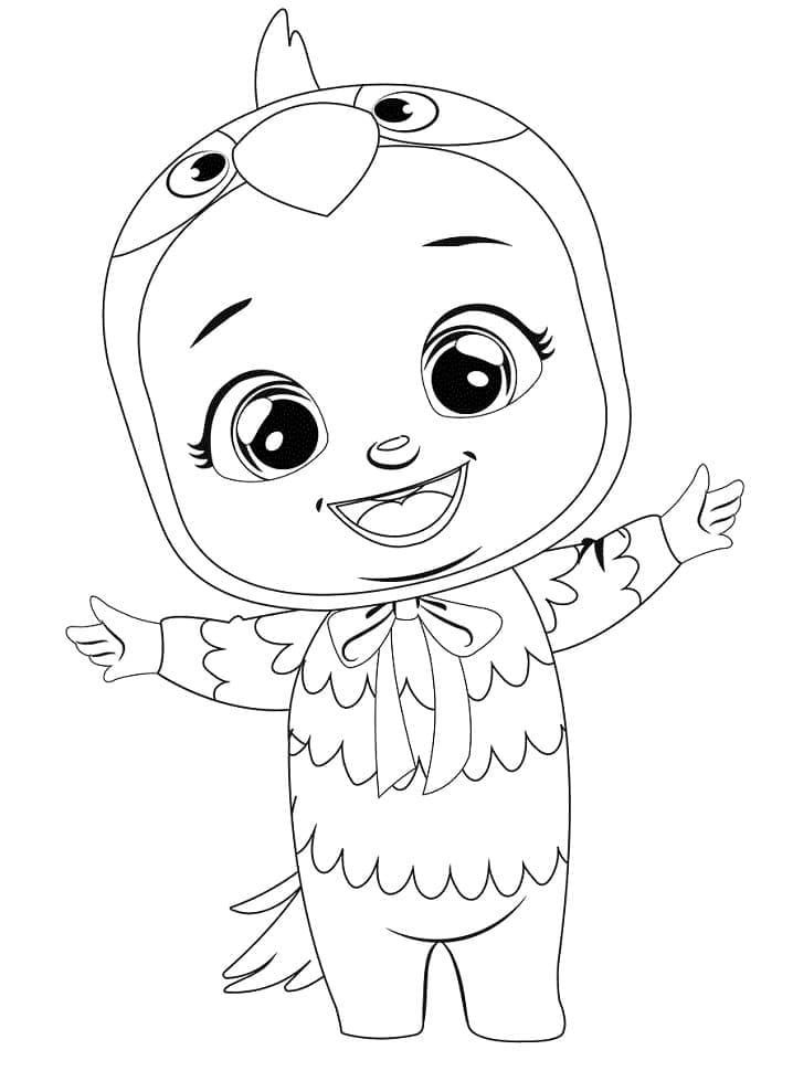 Desenhos de Cry Babies para Colorir