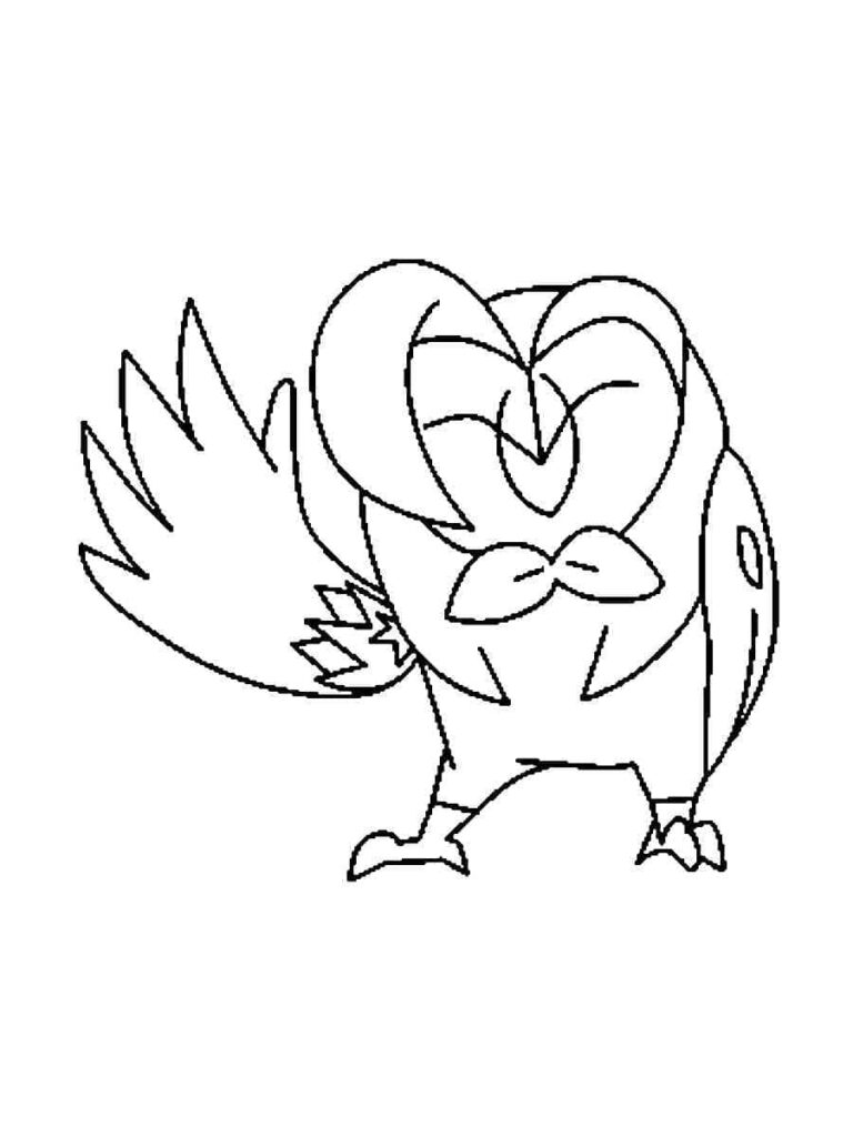 Desenho de Dartrix Imprimivel para Colorir