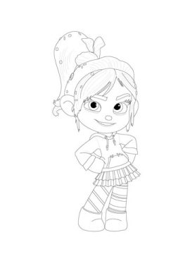 Desenho de Vanellope