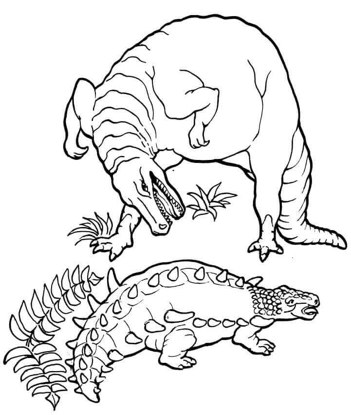 Desenho Dinodonte para Colorir