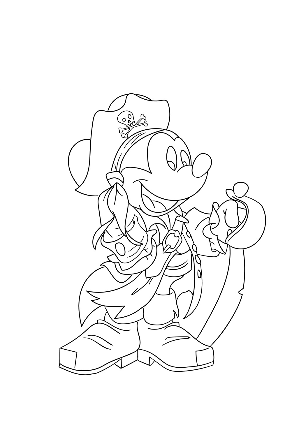Desenho de Disney Download Grátis para Colorir