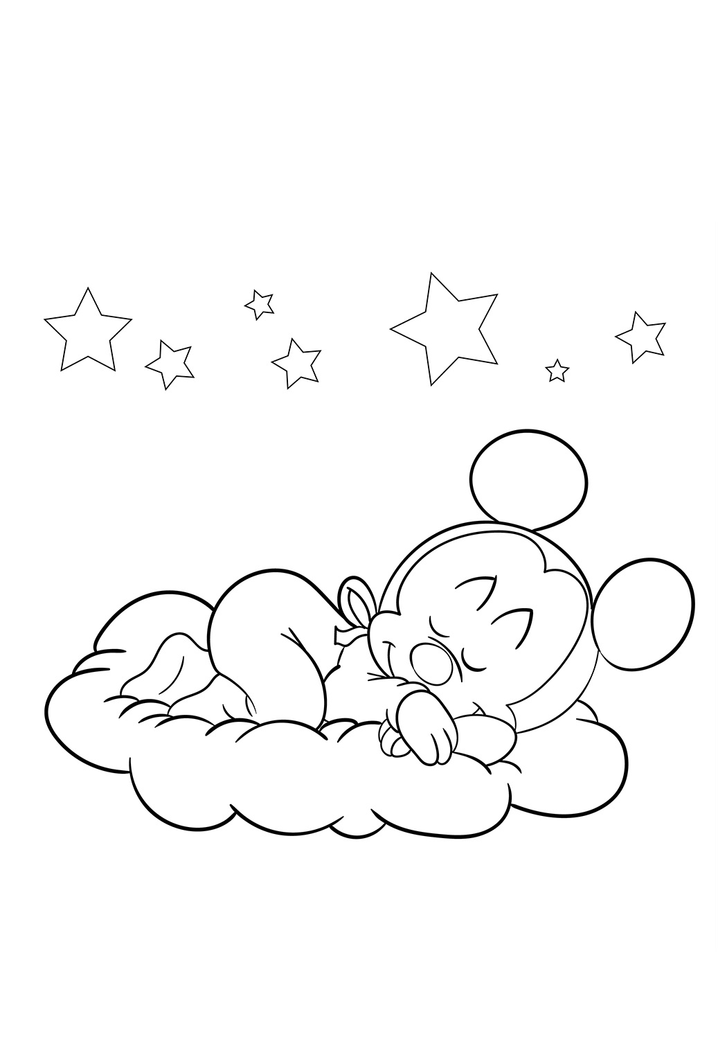 Desenho de Disney para Colorir e Imprimir Grátis