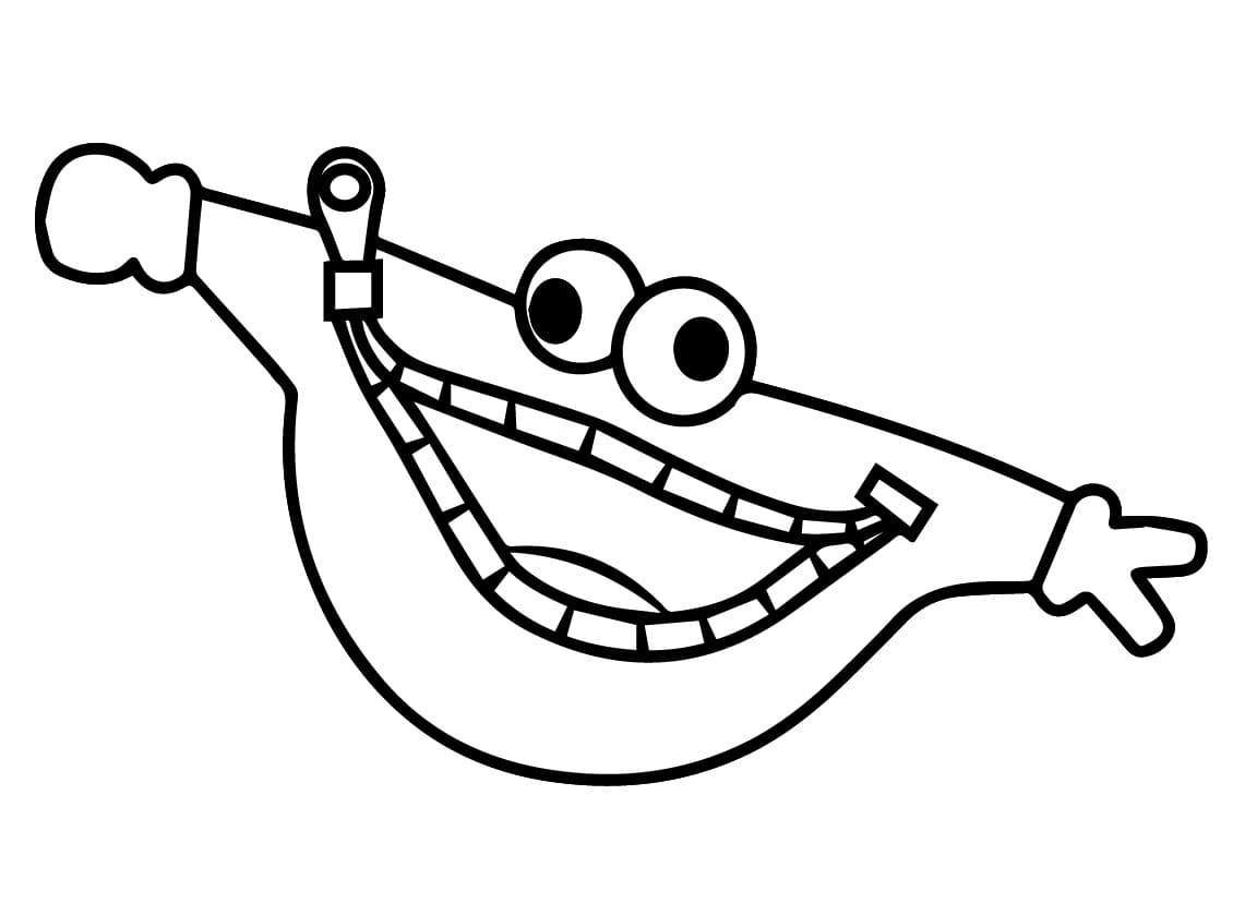 Desenho de Pouchy Divertida Mente 2 para Colorir